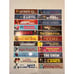Lot of 22 Movie Theater Box Office Mylar Banners 11.5 x2.5” Authentic Two-Sided