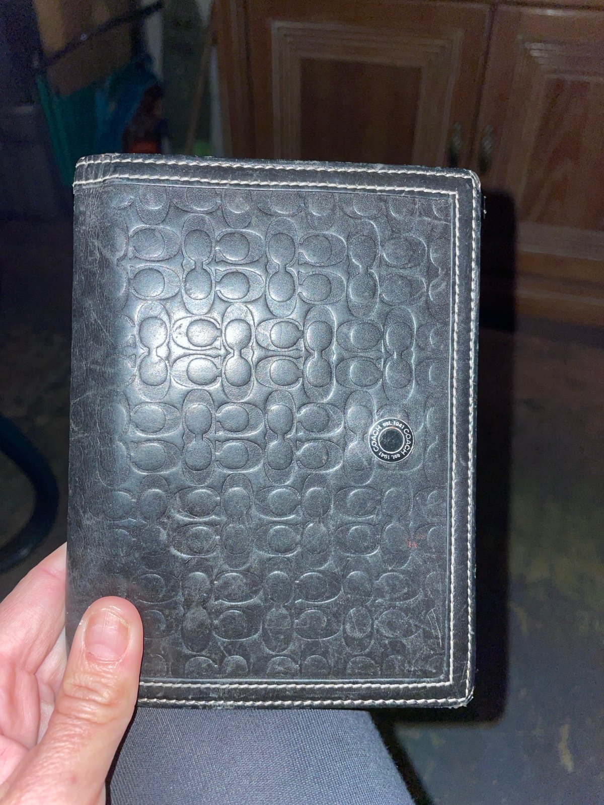Coach men’s bifold wallet/ledger