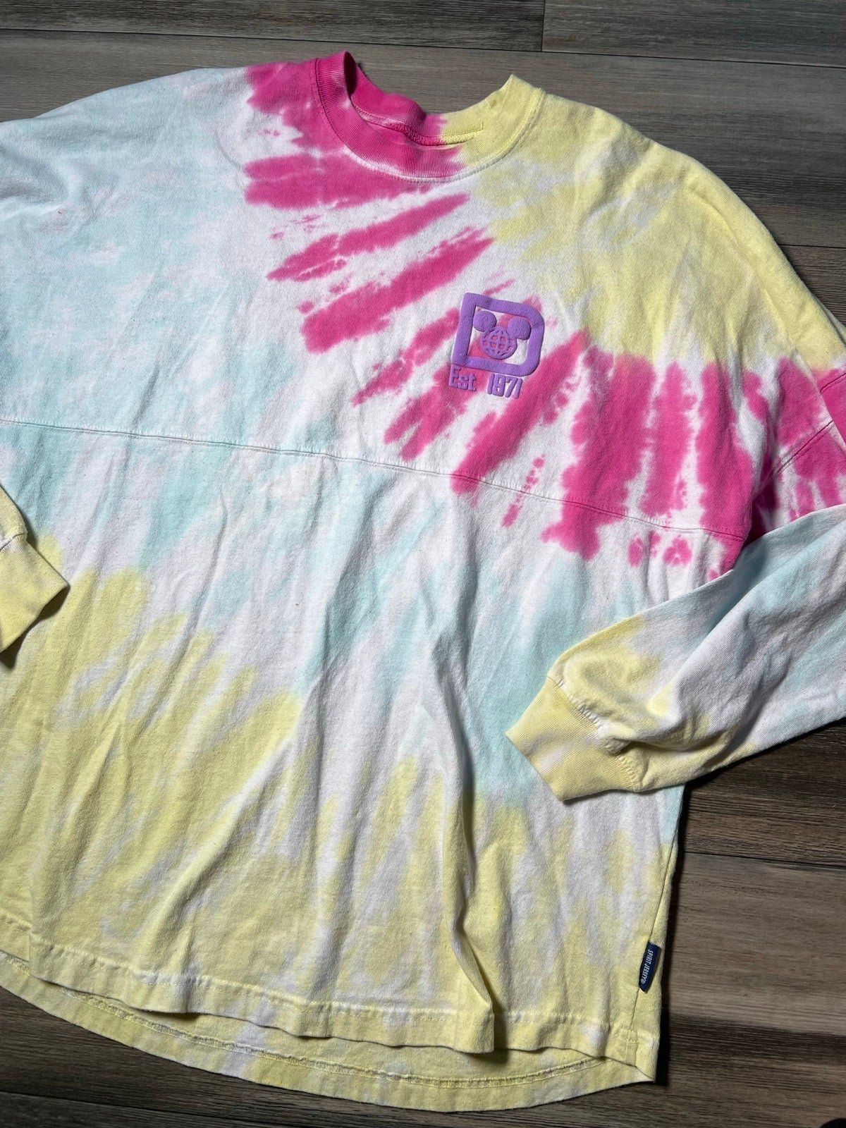 Walt Disney World Official Tie Dye Spirit Jersey- Medium