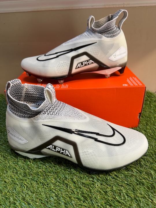 Nike Alpha Menace Elite 3 Detachable PE Football Cleats Mens 14 WIDE DR5661-100