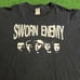 Rare Sworn Enemy Hardcore Band T-Shirt Black Short Sleeve Mens Size XL