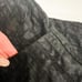 Oska Wool Cropped Wide Leg Black Textured Pants, Size 10-12, Langenlook,