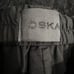 Oska Wool Cropped Wide Leg Black Textured Pants, Size 10-12, Langenlook,