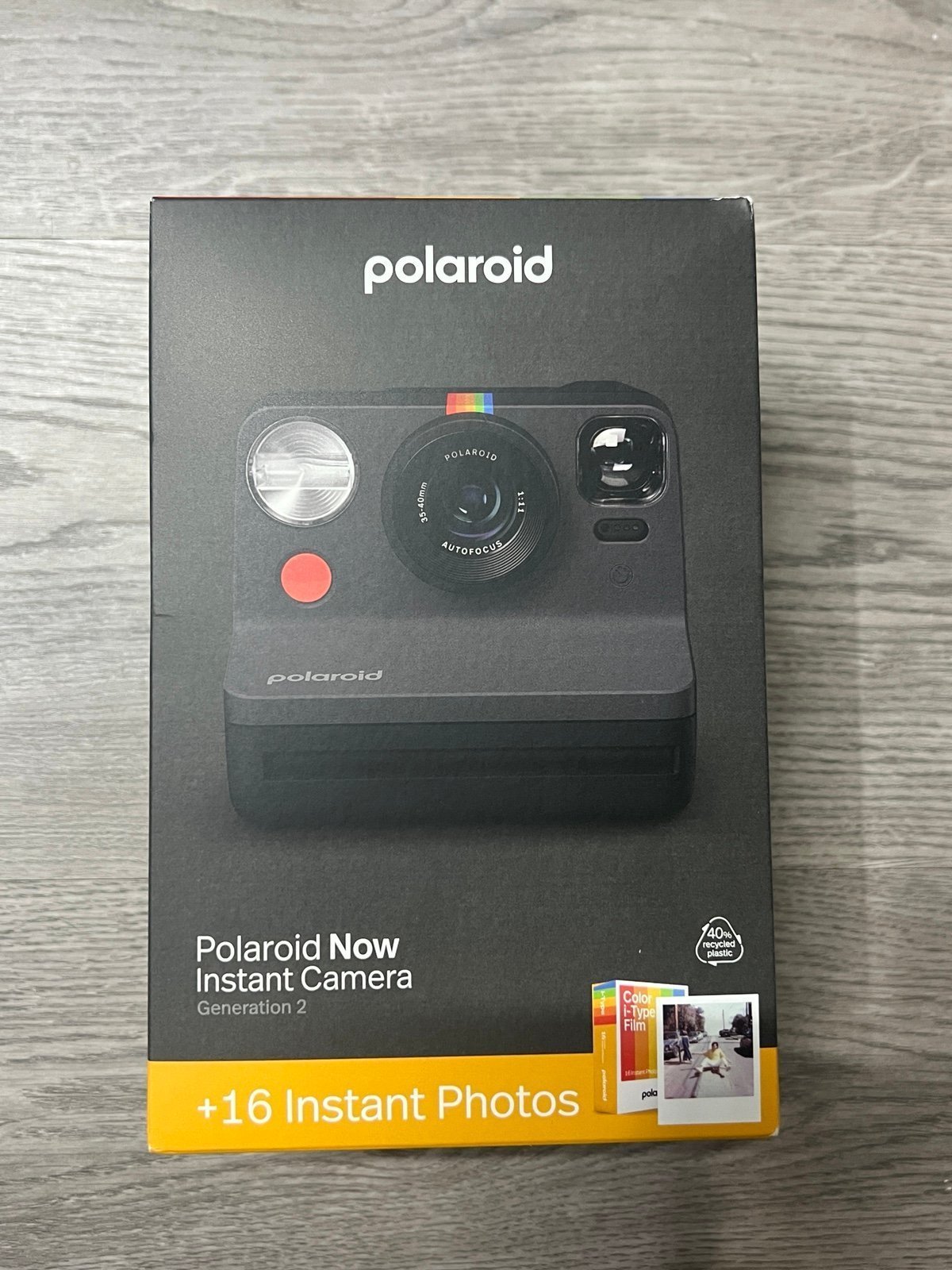 Polaroid Now Camera Gen 2 Everything Box - Black