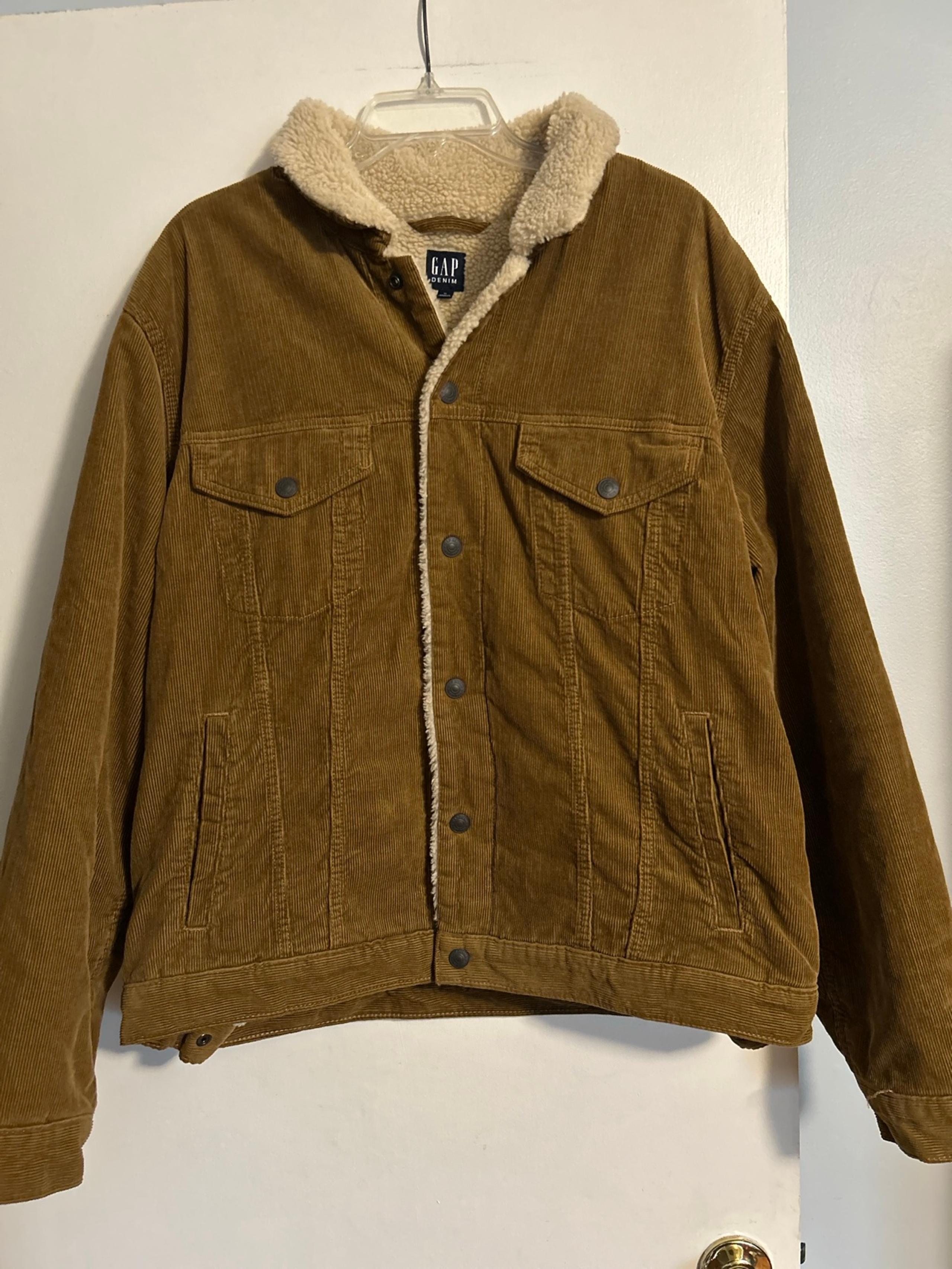 Men’s gap corduroy jacket, XL