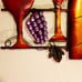 Stella and Eve Wine and Grapevine Wall Decor