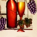 Stella and Eve Wine and Grapevine Wall Decor