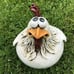 Garden Chicken Statues Farm Art Backyard Rooster Sculpture Courtyard Decoration