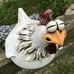 Garden Chicken Statues Farm Art Backyard Rooster Sculpture Courtyard Decoration