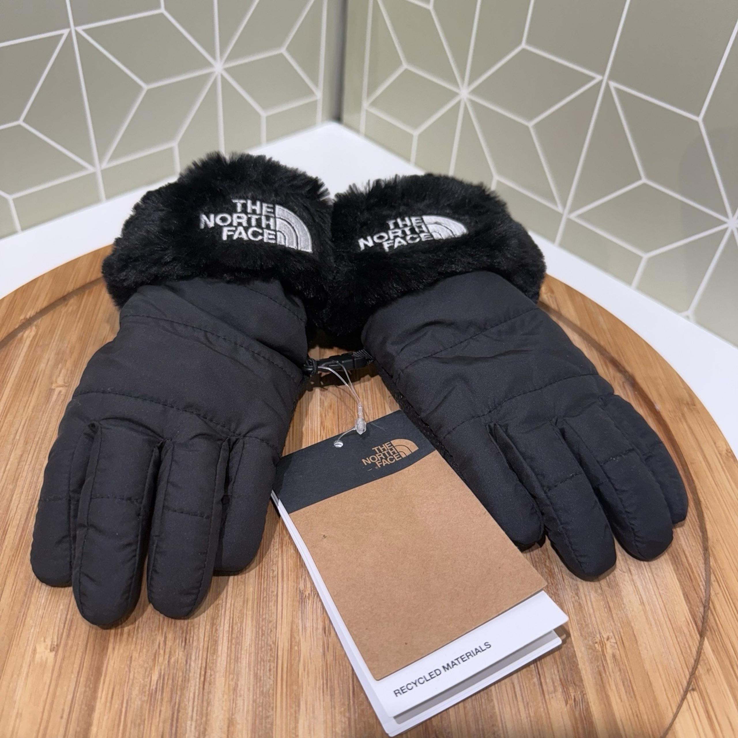 THE NORTH FACE Kids Mossbud Gloves Black - Size SP