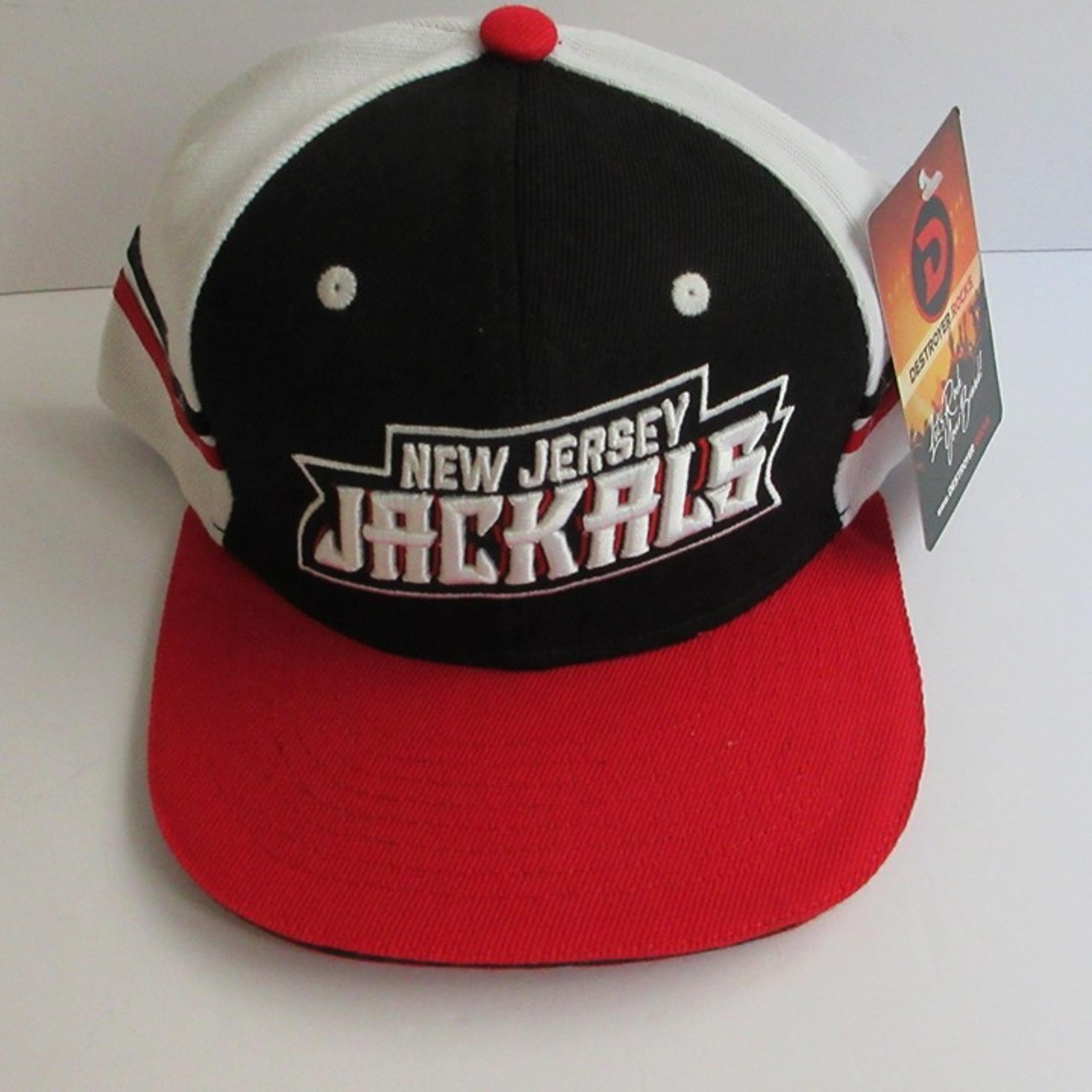New Jersey Jackals Baseball Hat Cap Adjustable Embroidered Logo NWT Metalheads