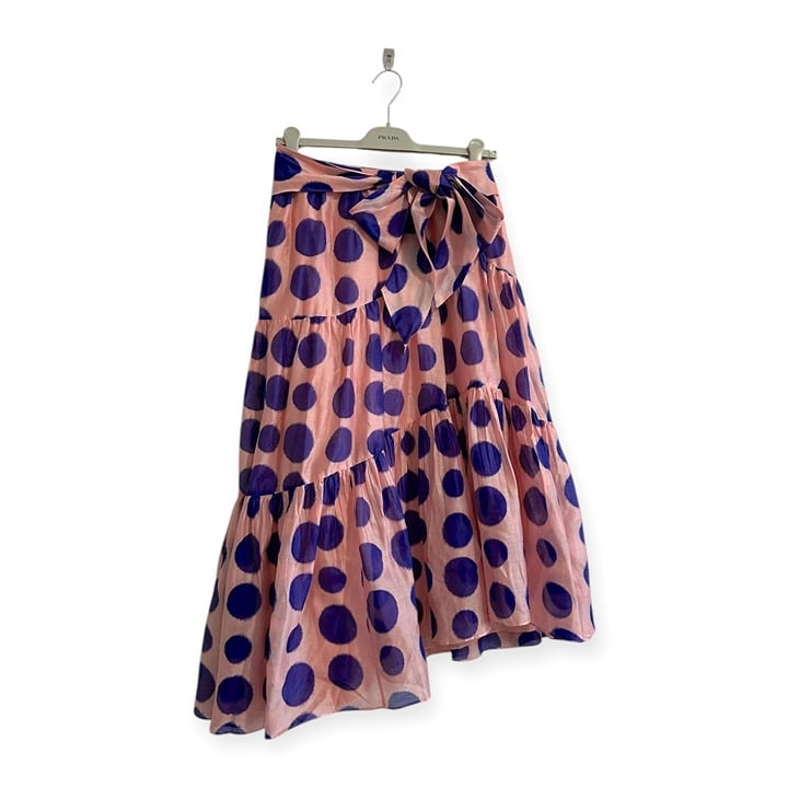 Ulla Johnson Yani polka dot cotton/silk midi skirt, Size 4, New with tag