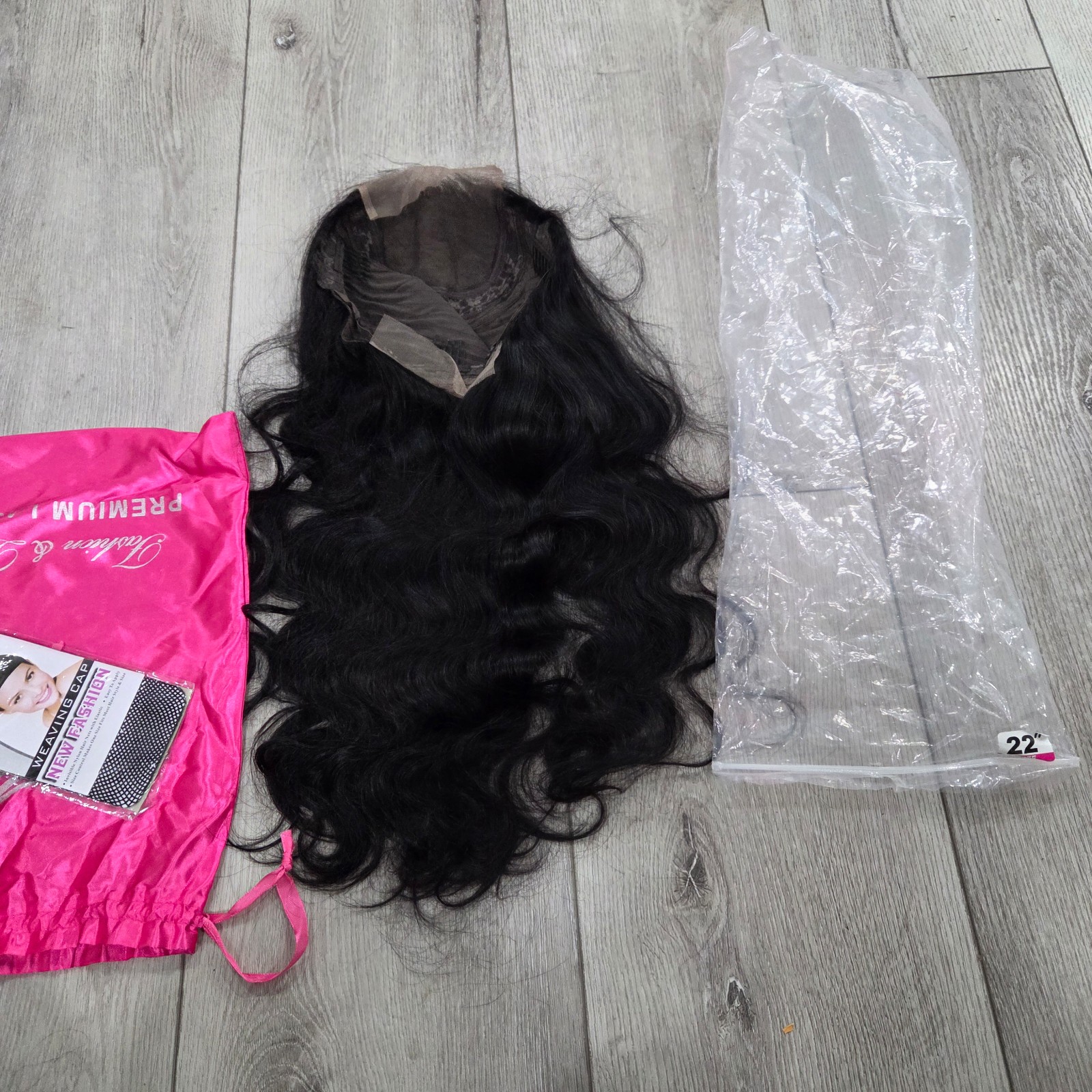 Human hair wave wig