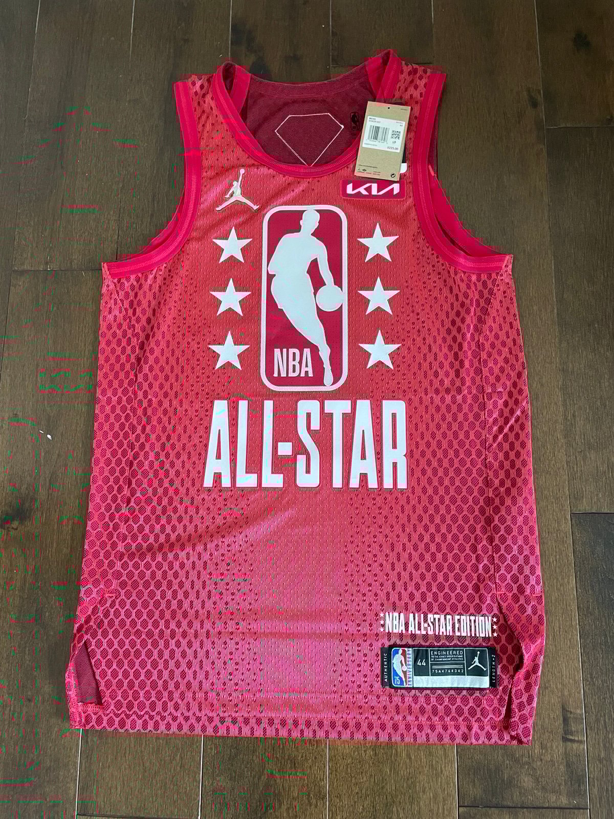 Jordan NBA Authentic All-Star Game 2022 Jersey Luka Doncic DH8026-607 Size 56