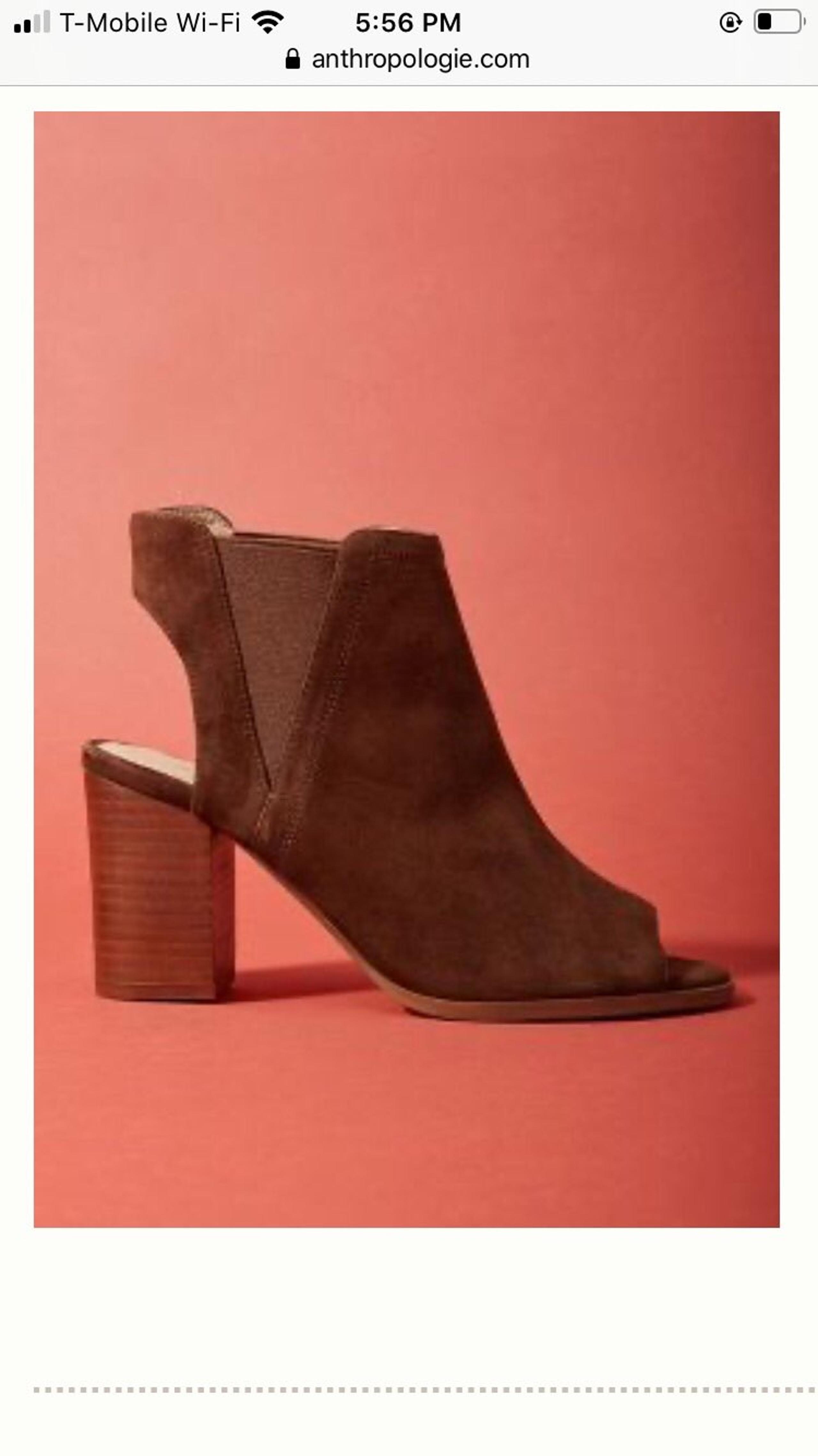 Anthropologie Booties