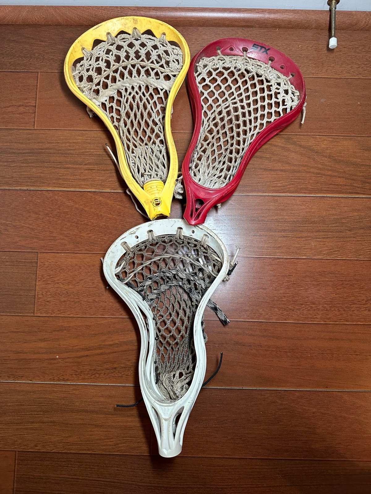 3 Used STX Lacrosse Heads
