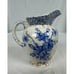 Antique England Ridgway Stoke Trent Chester 73316 Gold White 6-3/8 Pitcher-Rare