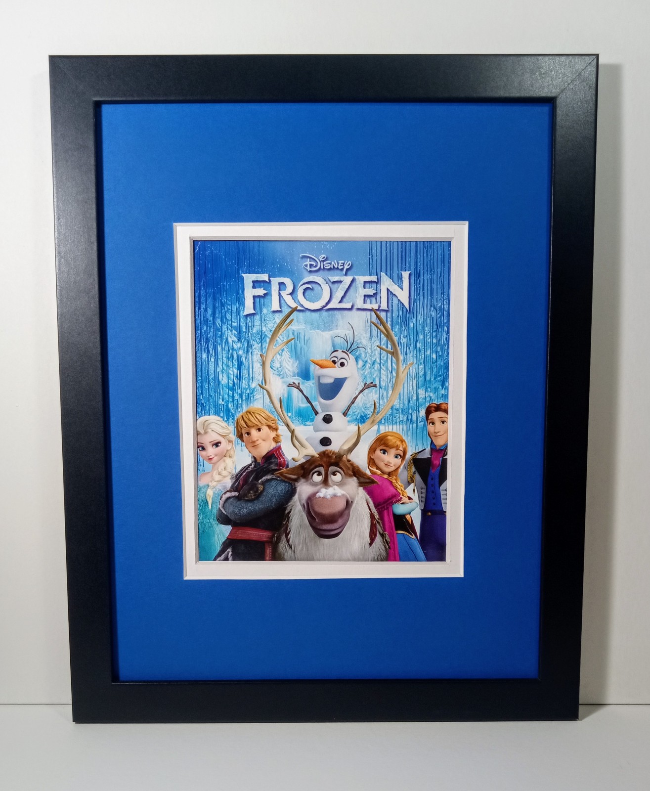 Disney Frozen Display Custom Framed DVD Cover 8x10 Photo Poster Plaque