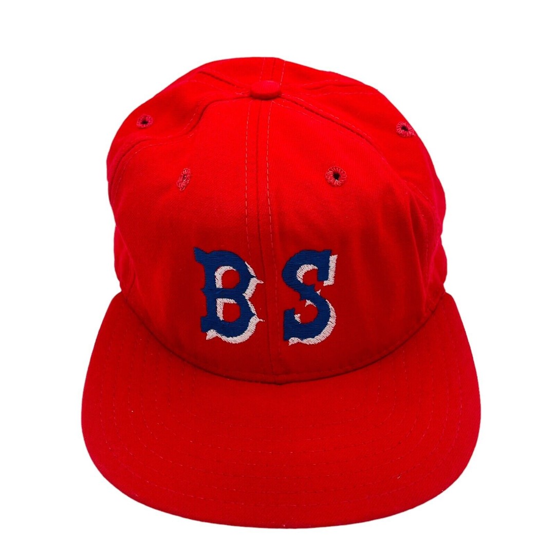 Vintage 80s Boston Red Sox New Era Pro Model Hat Cap USA Sz 7 1/4