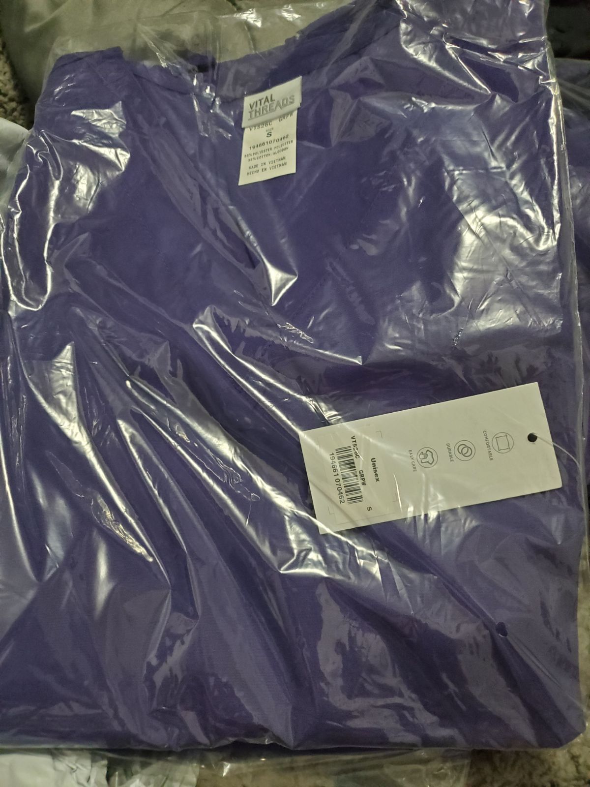 3 sets of grape scrubs