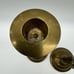 Vintage Brass Tassel Rope Taper Candle Holder Pair 9.75” Mantel Centerpiece MCM