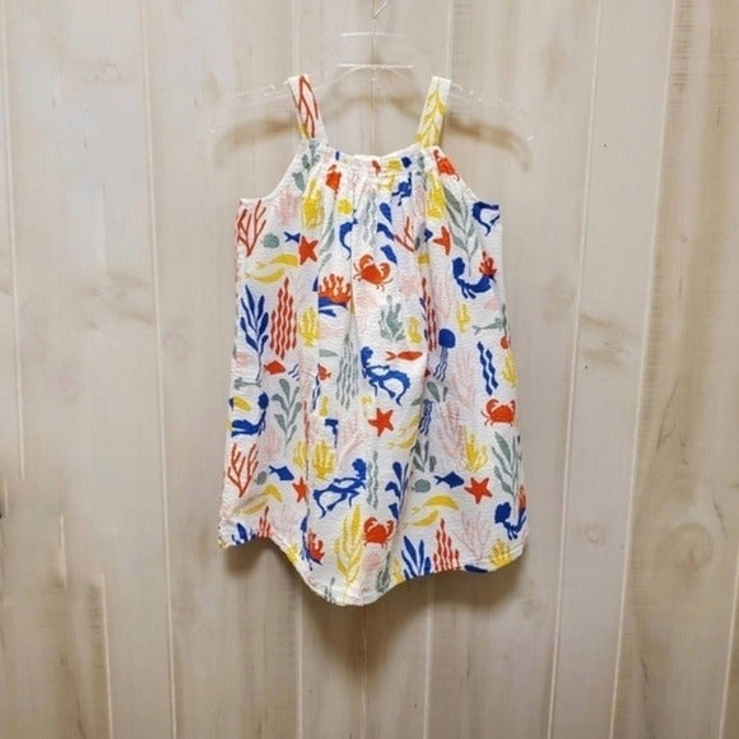 Disney NWOT Little Mermaid Dress Under the Sea "Luca" Size 7/8