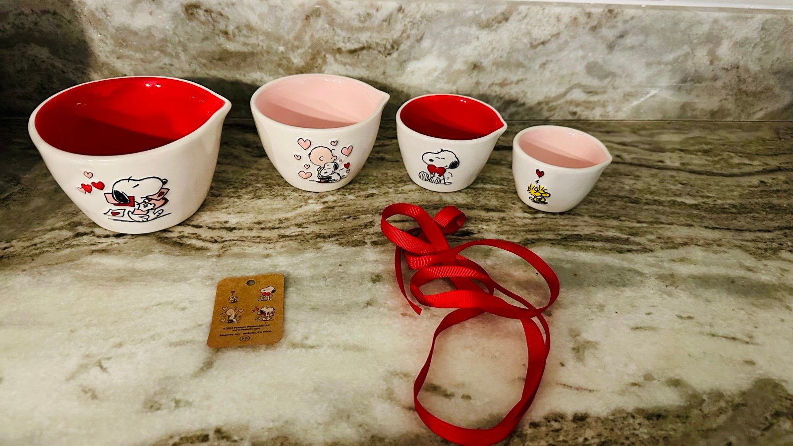 Rae Dunn snoopy Valentine’s Day