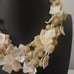 Bloomingdale's Cream Colored Iridescent Shell & Bead Choker