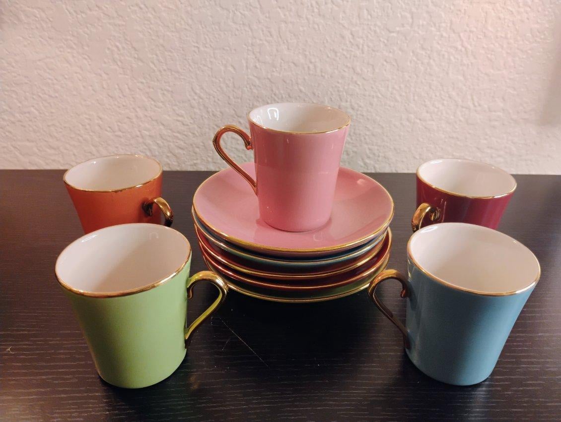 Colorful Tea set