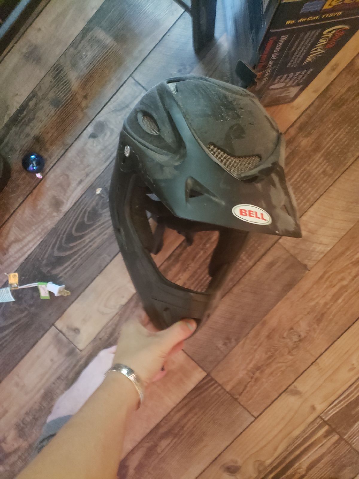 Dirt bike helmet