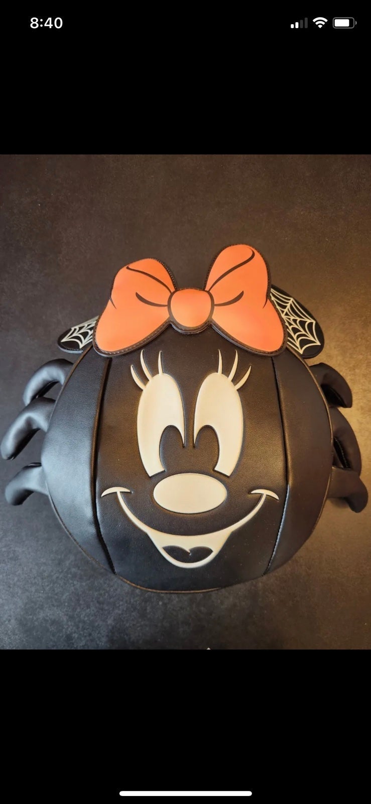 loungefly, Minnie mouse spider backpack