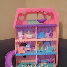 Minnie Mouse Bow-Tel Hotel Set Complete