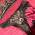 KILLSTAR Red & Black Baphomet Bondage Bra & Panty
