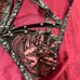 KILLSTAR Red & Black Baphomet Bondage Bra & Panty
