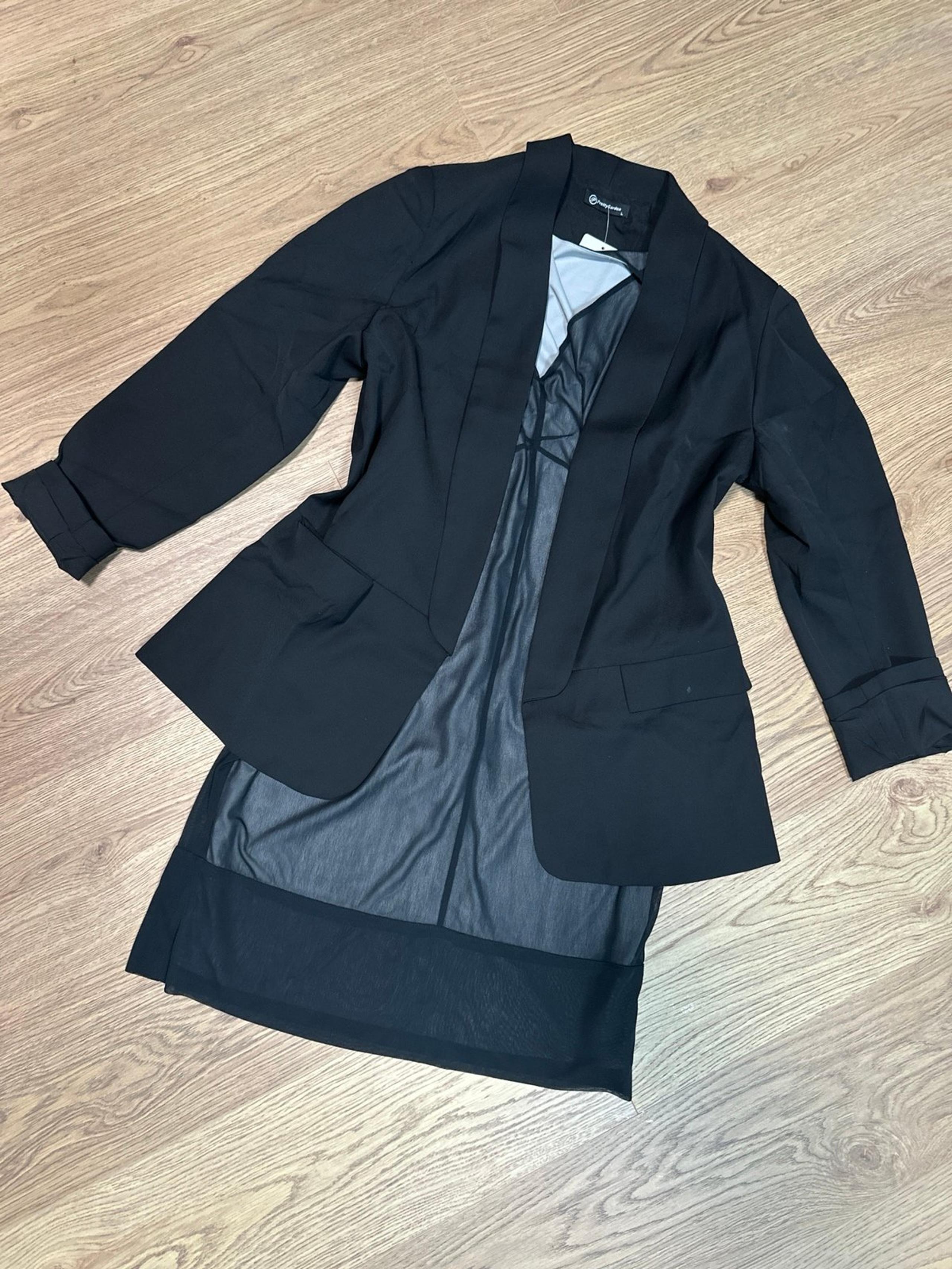 Dress and Blazer Outfit