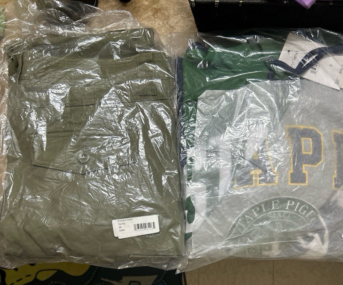 Jeff staple hoodie and Cargo pants