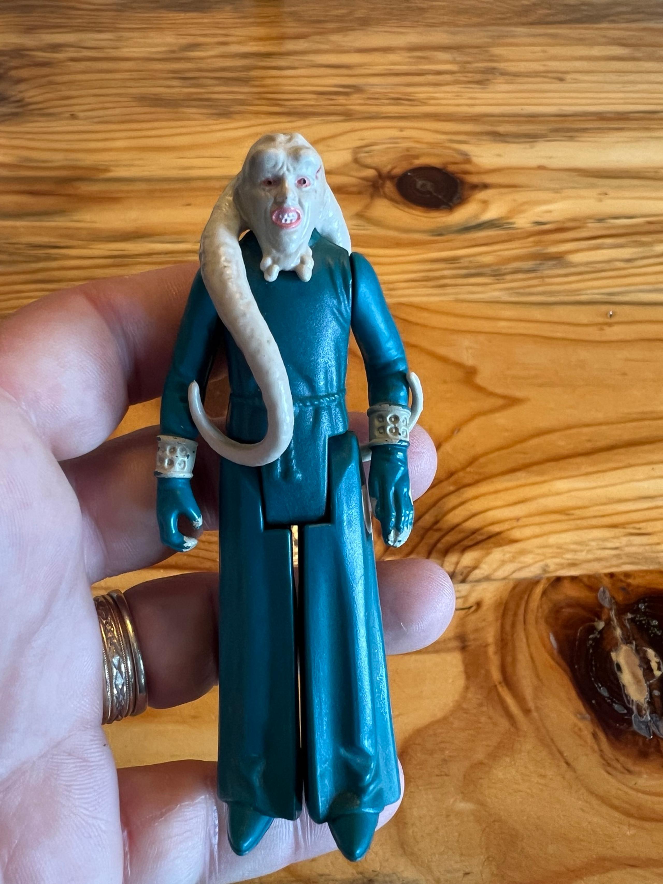Vintage 1983 Kenner Star Wars BIB FORTUNA Action Figure Jabba's Palace