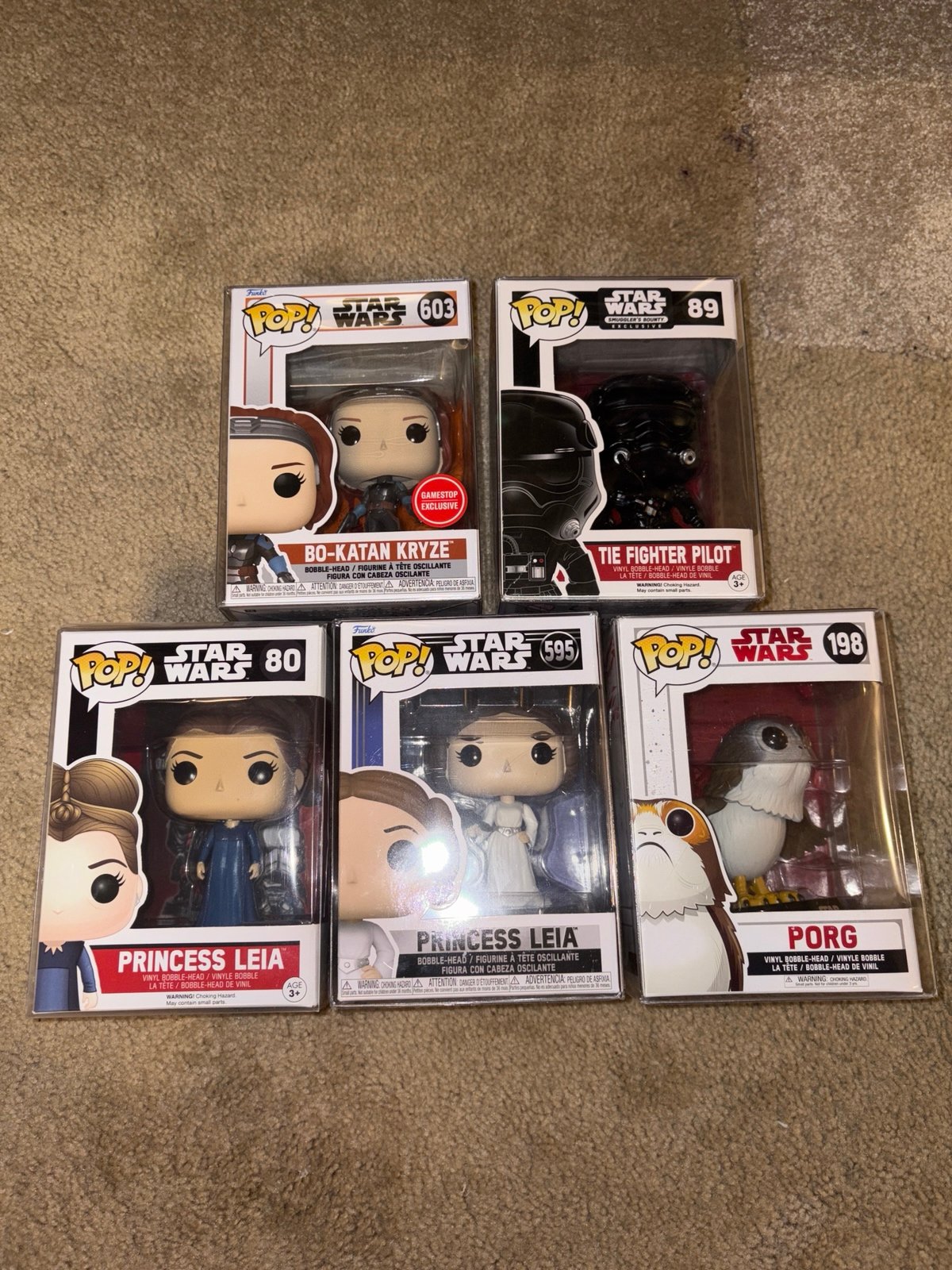 Star Wars Funko Pop Lot