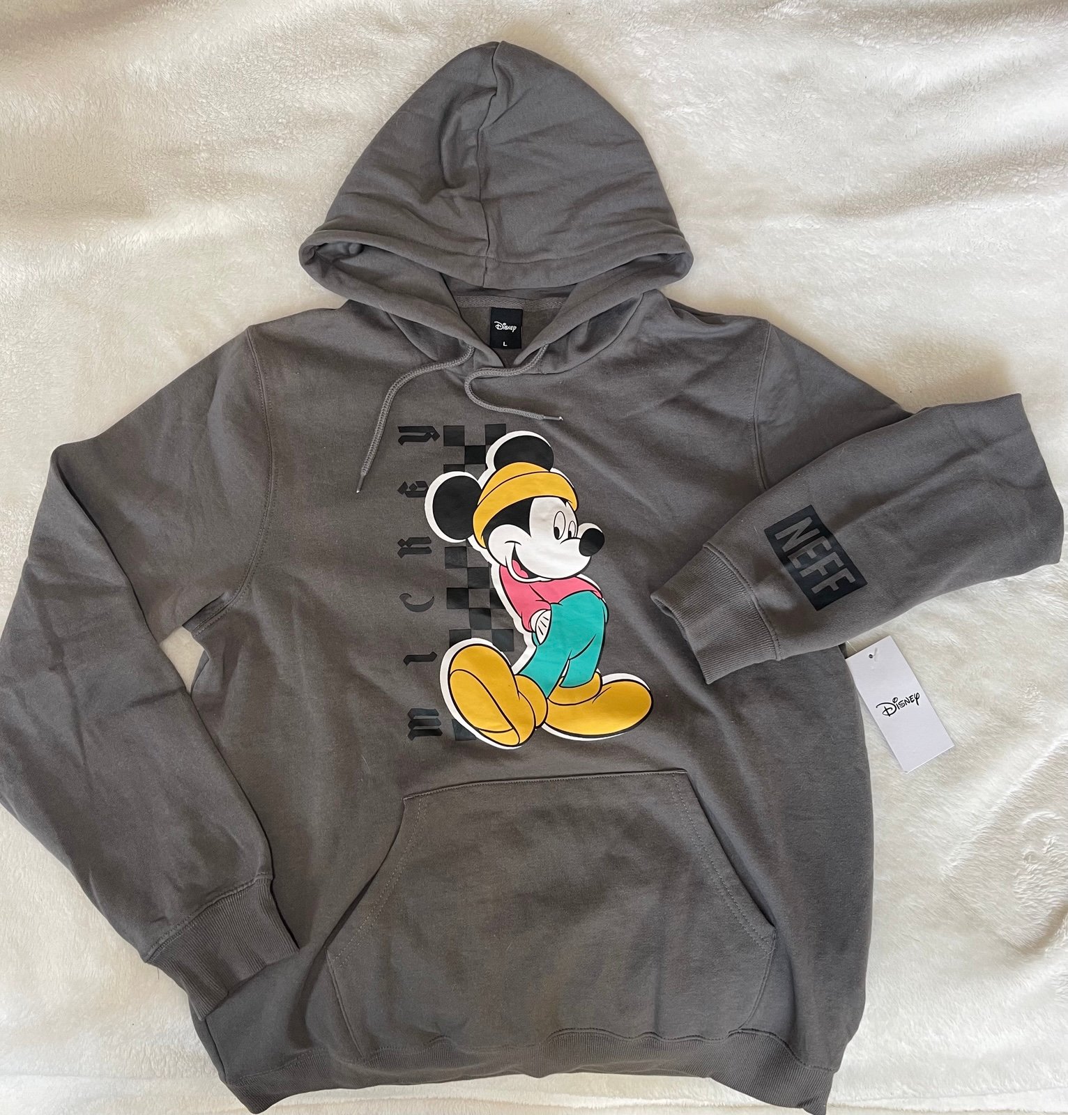 Mickey gray Hoodie