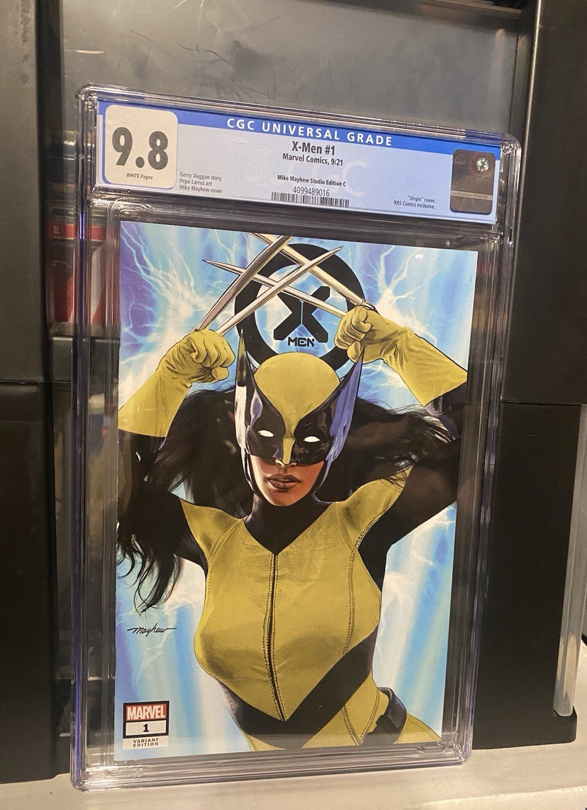X-MEN 1 CGC 9.8 MIKE MAYHEW X-23 masked trade VARIANT WOLVERINE 2021