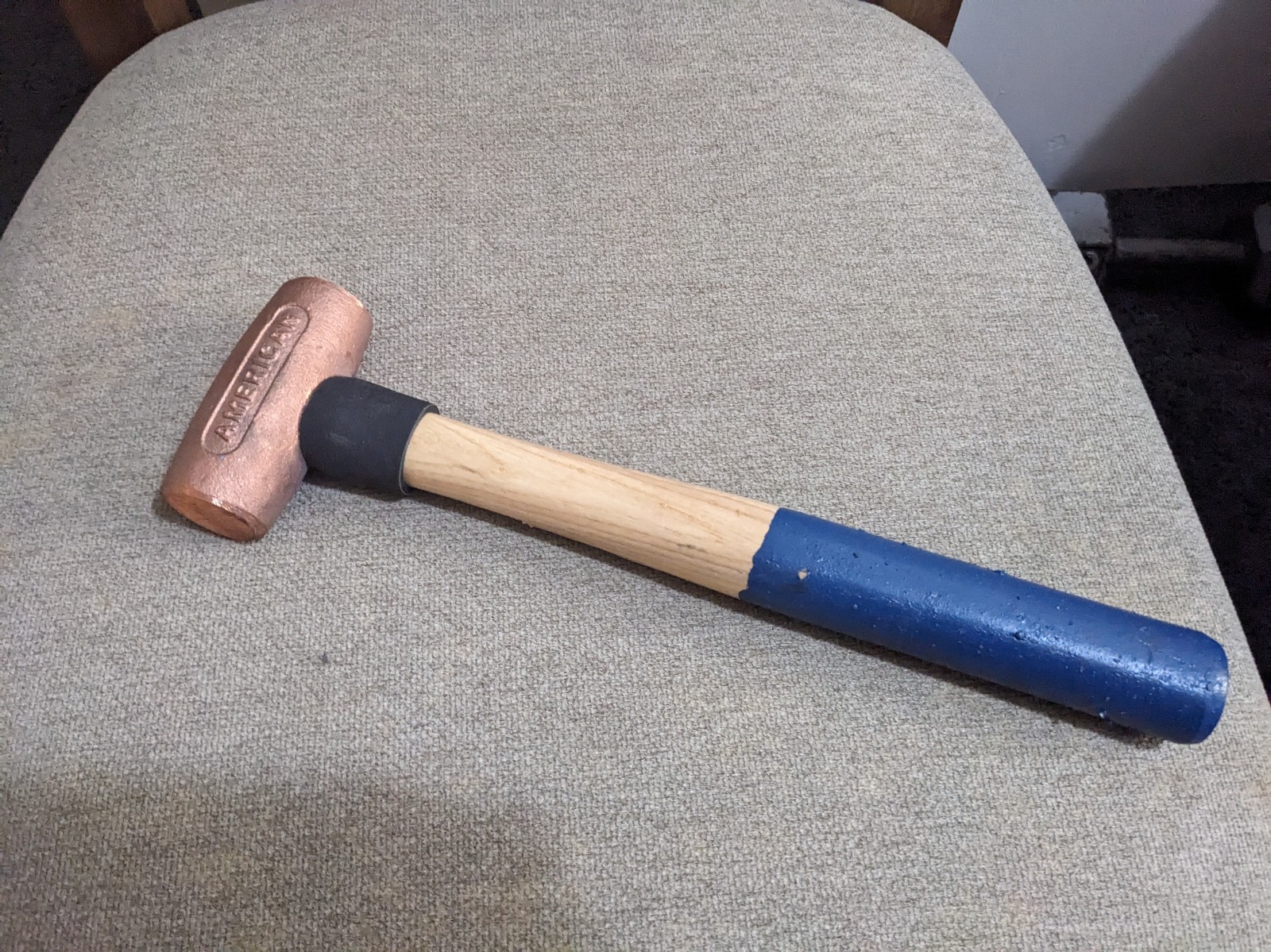 American Hammer AM2CUWG Mallet, 2lb 12-1/2 in, Wood