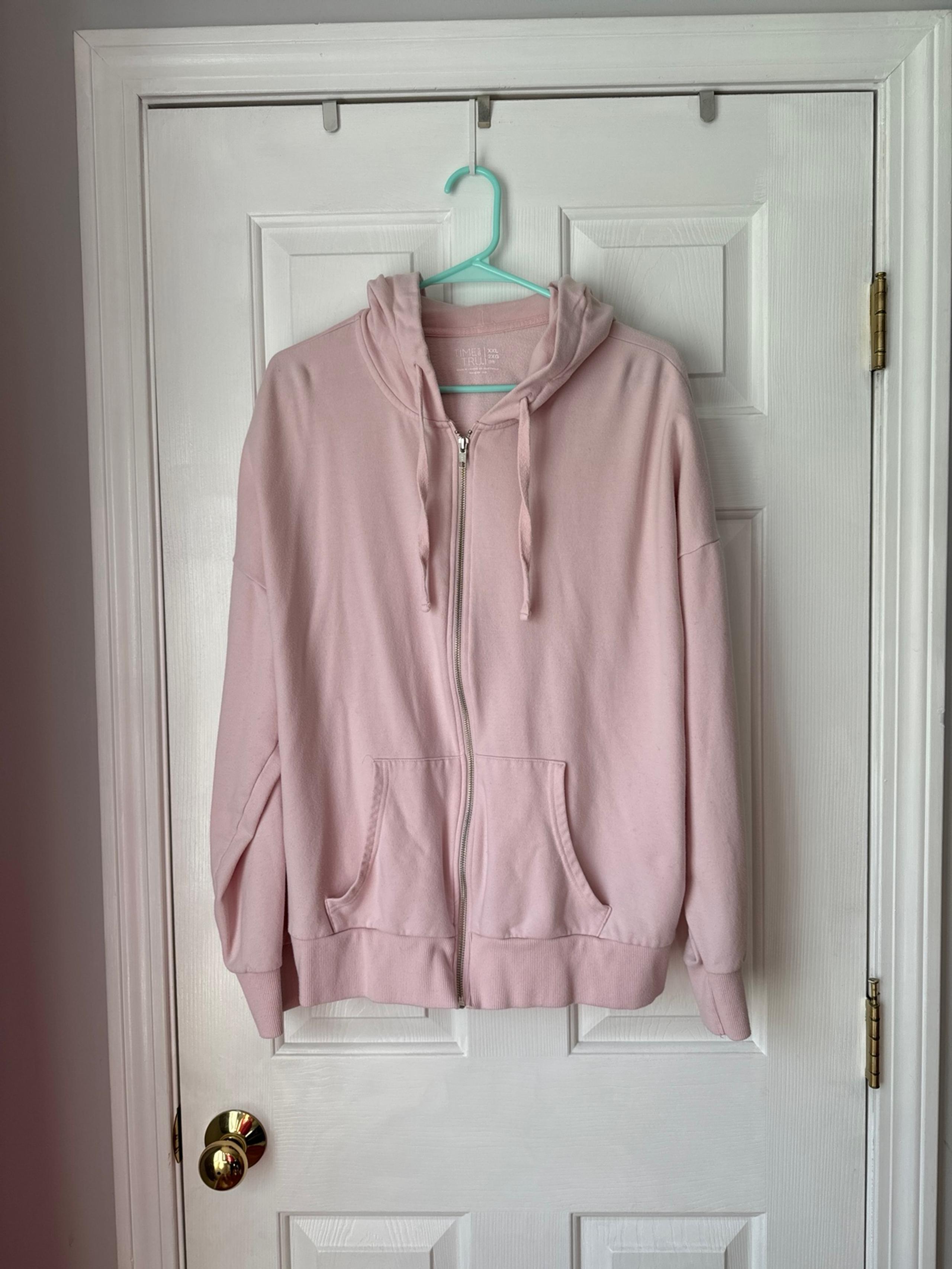 Time and Tru women’s pink sweat jacket