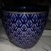 Handmade and Hand Carved Ceramic Flower Pot- One of a kind, made by me