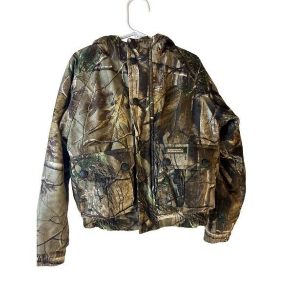 Remington reversible jacket youth 6/7 camouflage hunting coat rn#104467