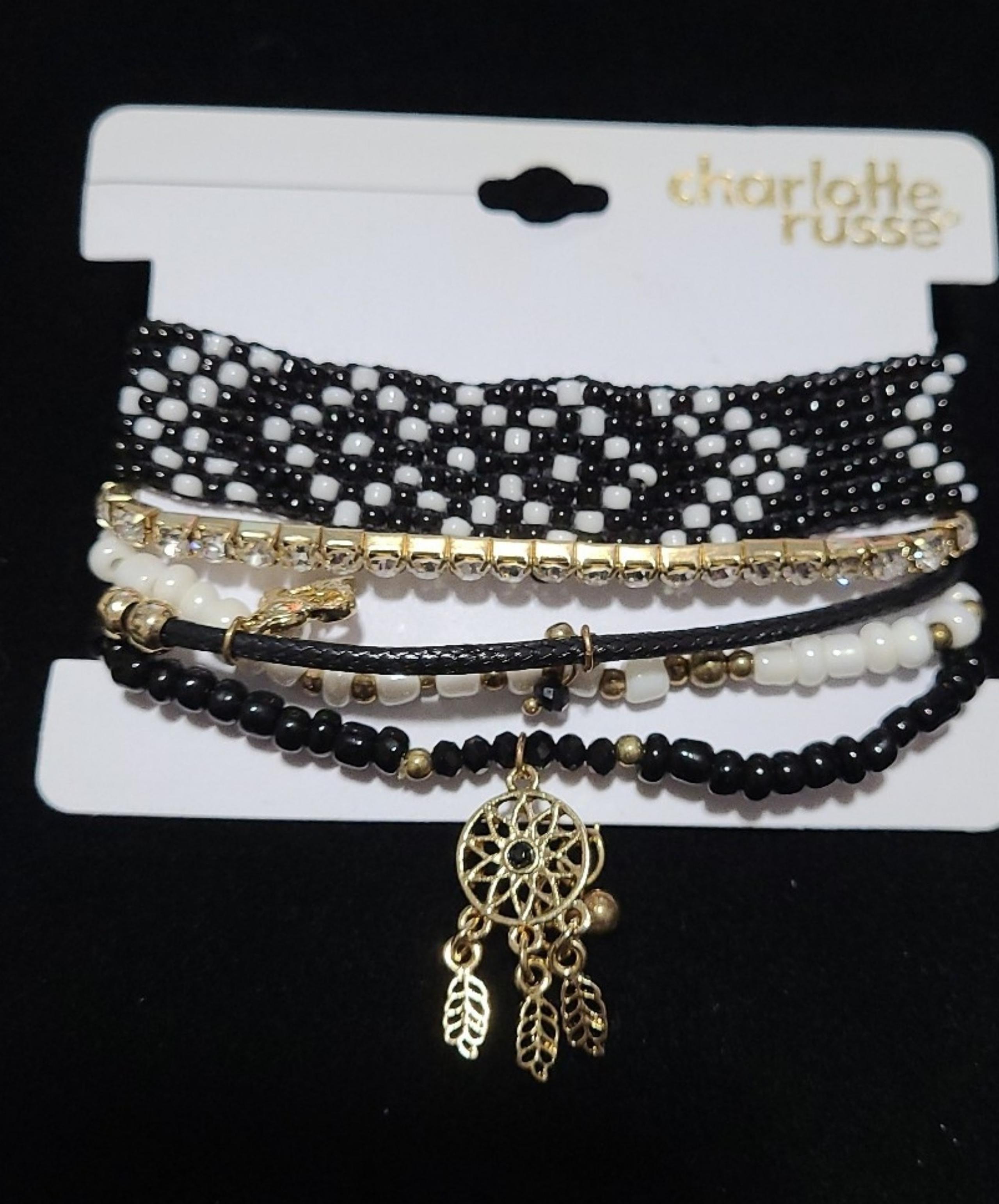 Charlotte Russe 4 bracelets set. NWT