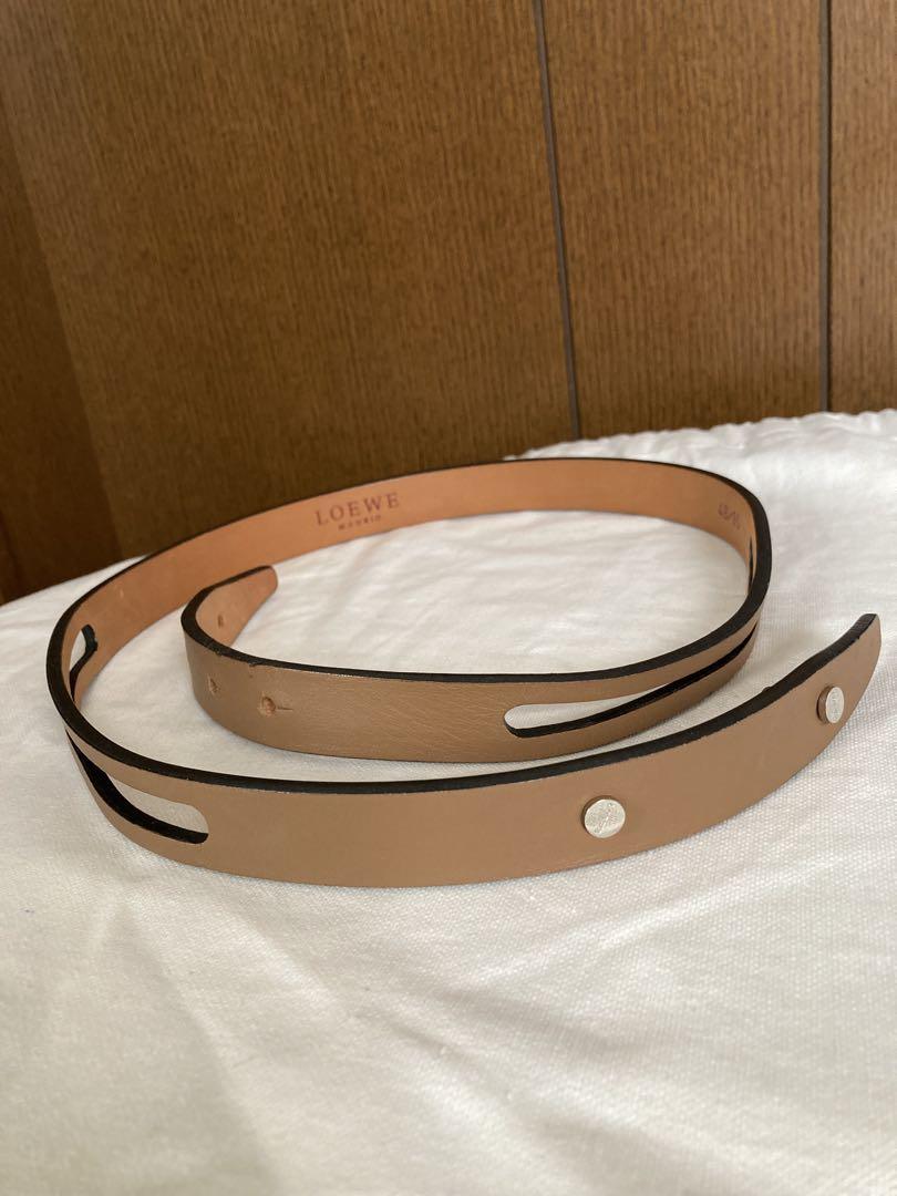 Loewe Belt, Camel, Women's