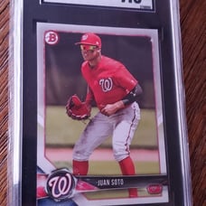 Juan Soto ROOKIE Graded 9.5 MINT!