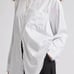 Acne Studios Sueli Pinstripe Oversize Cotton Poplin Shirt