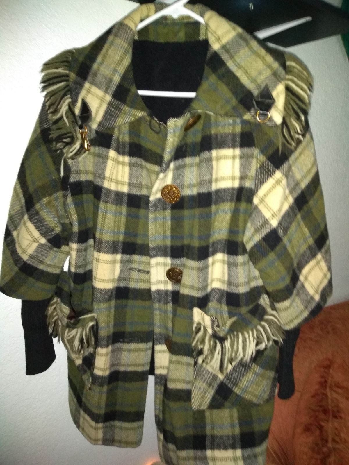 Vintage Wool Sweater Jacket