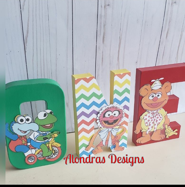 muppet babies birthday decor